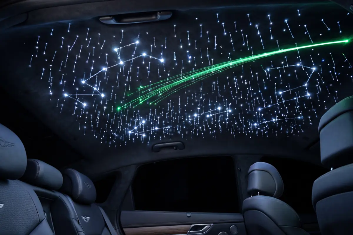 Genesis G80 звёздное небо