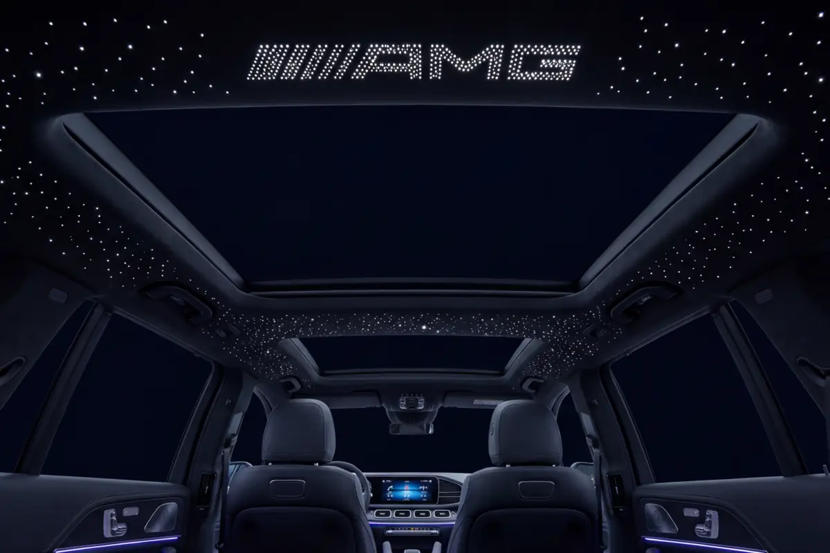 Mercedes-Benz GLS звёздное небо