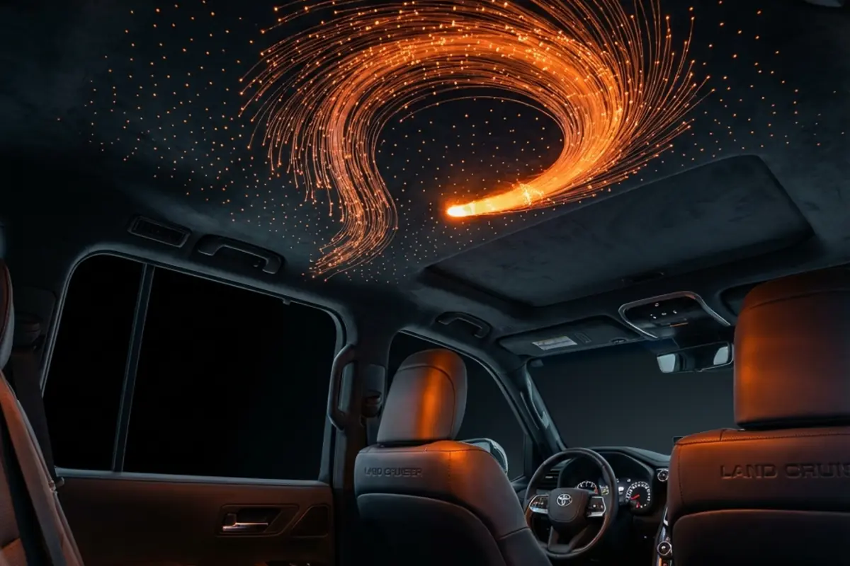 Toyota Land Cruiser 300 звёздное небо